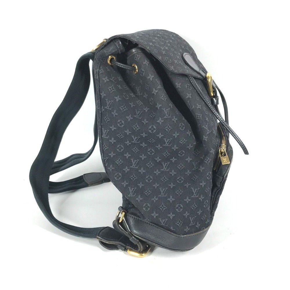 LOUIS VUITTON M92455 Monogram Denim Montsouris GM Backpack Rucksack Women's T... - Picture 16 of 16